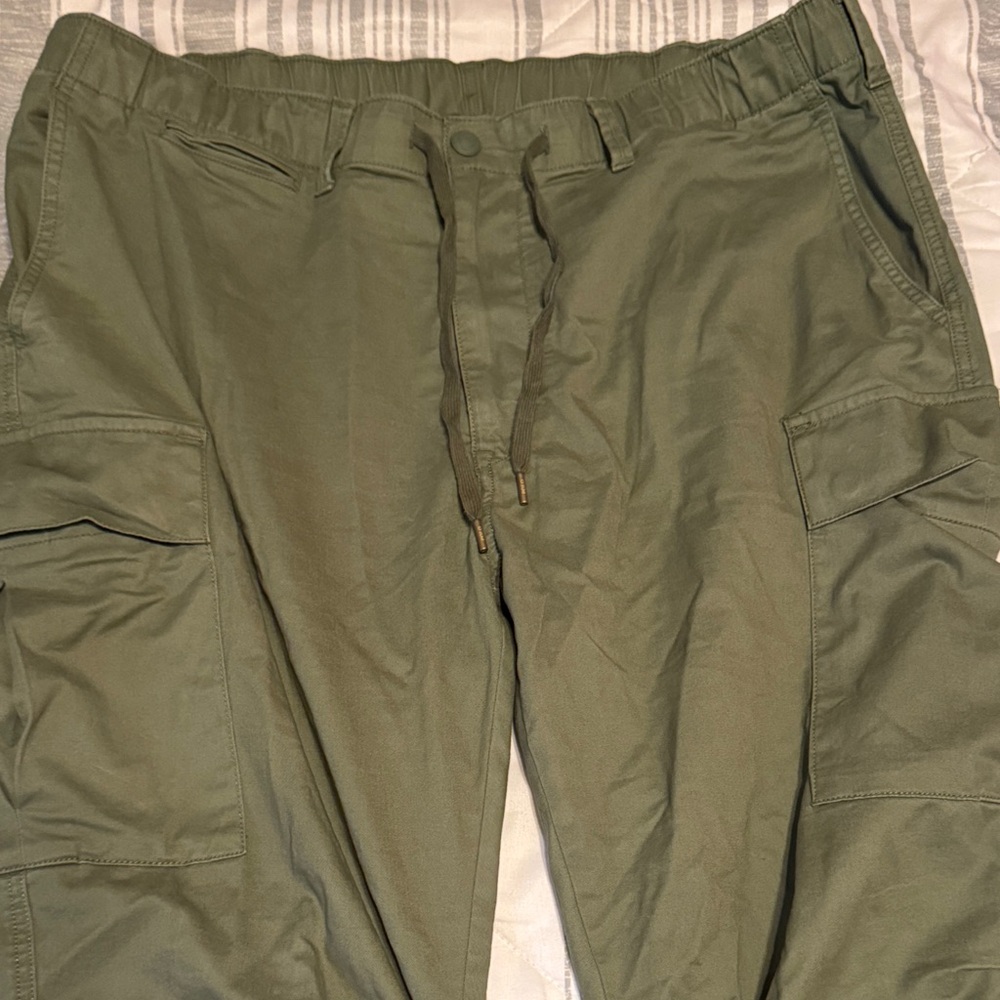 Olive Green Cargo Pants for Men